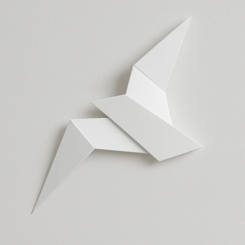 Luminária Arandela Moderna Minimalista Origami - Image 5