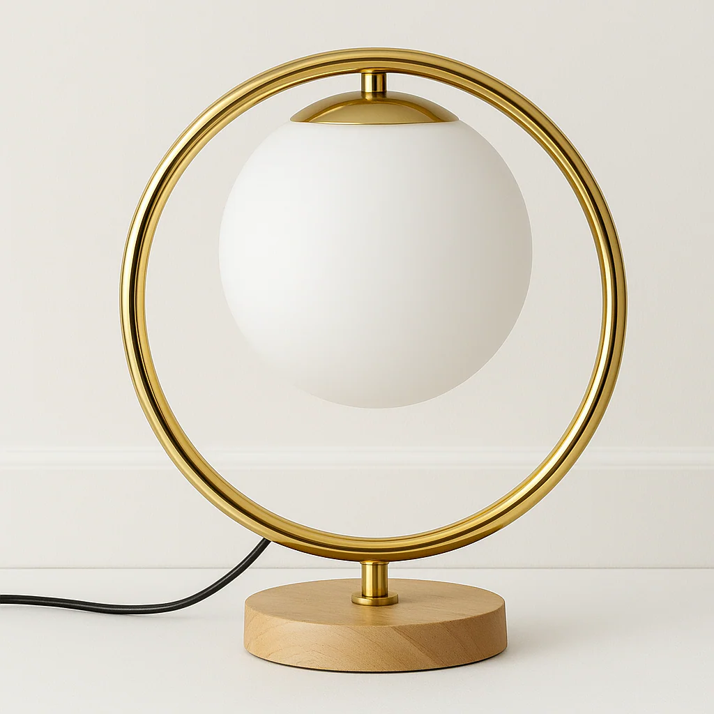 Luminária de Mesa Abajur Moderna Minimalista Moonlight - Image 3