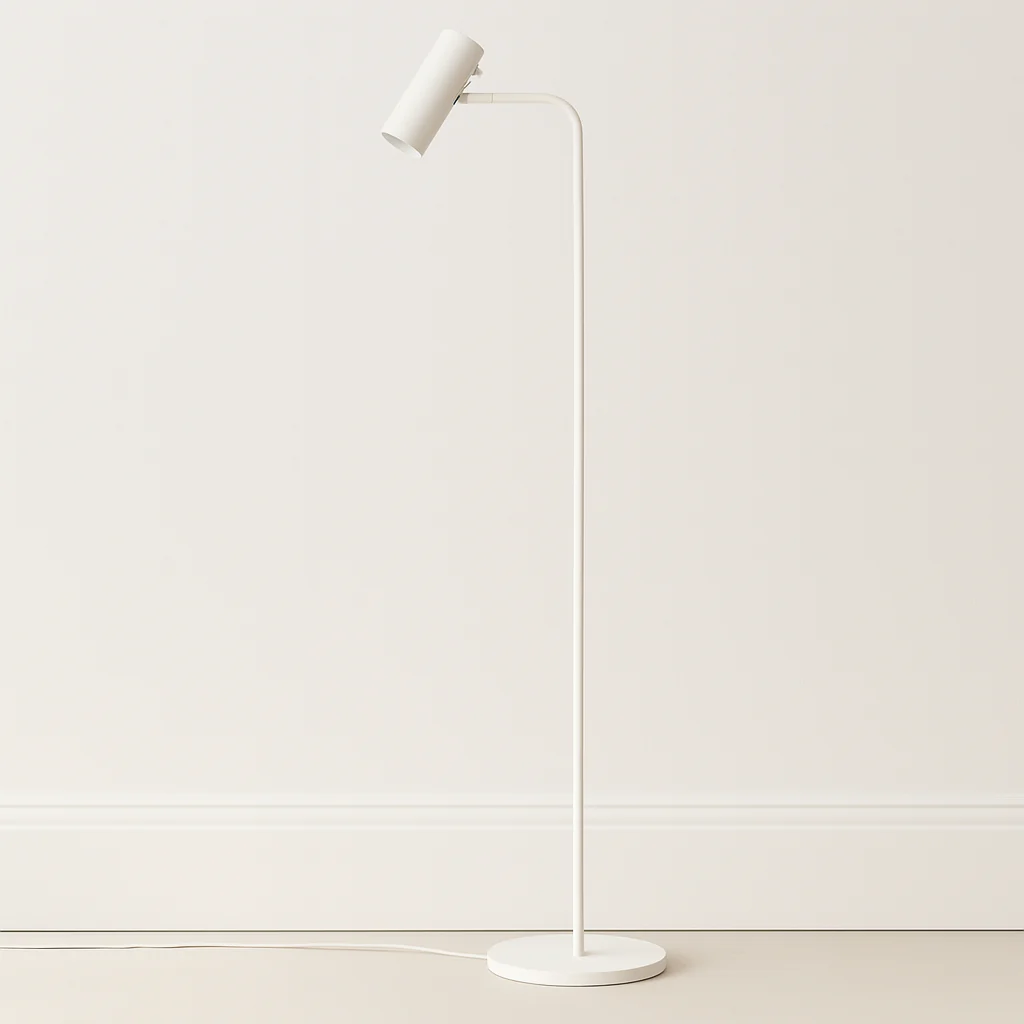 Luminária de Piso Chão Coluna Moderna Minimalista Articulada Metal Mármore LED Wind - Image 3