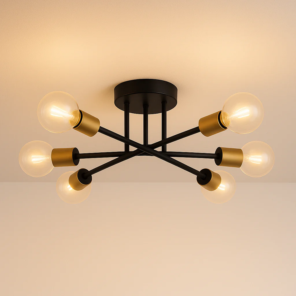 Luminária Plafon de Sobrepor Moderno Minimalista Sputnik - Image 3