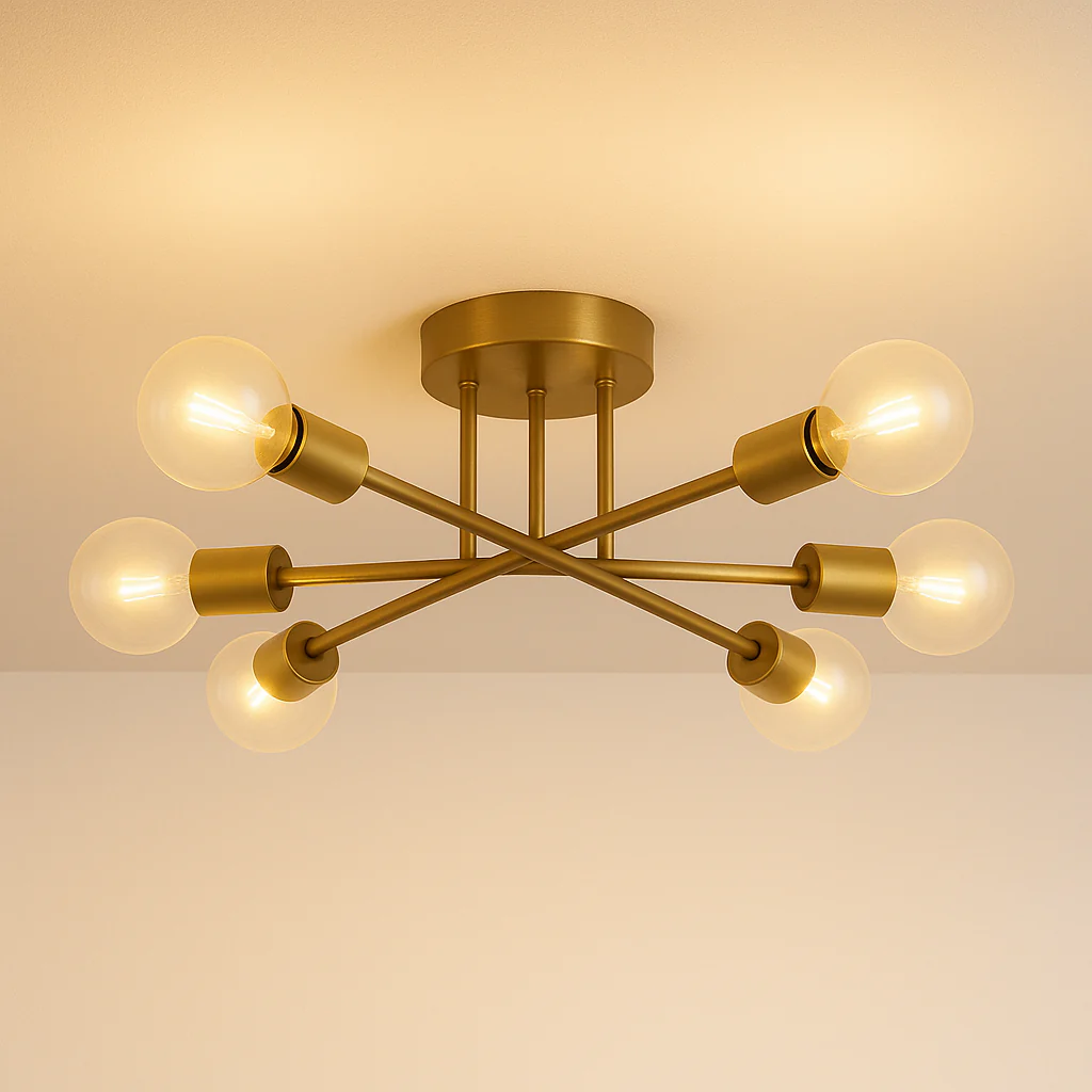 Luminária Plafon de Sobrepor Moderno Minimalista Sputnik - Image 4